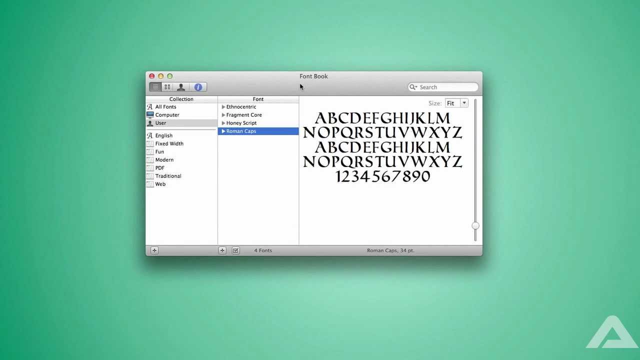 Download Fonts For Mac Os X